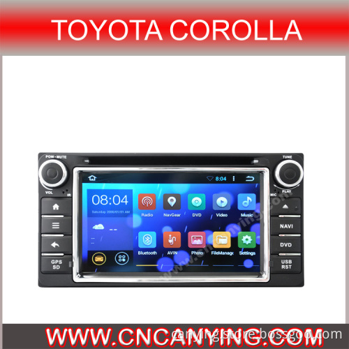 Pure Android 4.2.2 Car GPS Player for Toyota Corolla with Bluetooth A9 CPU 1g RAM 8g Inland Capatitive Touch Screen (AD-9158)